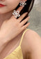 Bague "Flowerlace" en argent 925