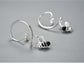 Boucles d'oreilles pendantes "Ma Petite Abeille" en argent 925