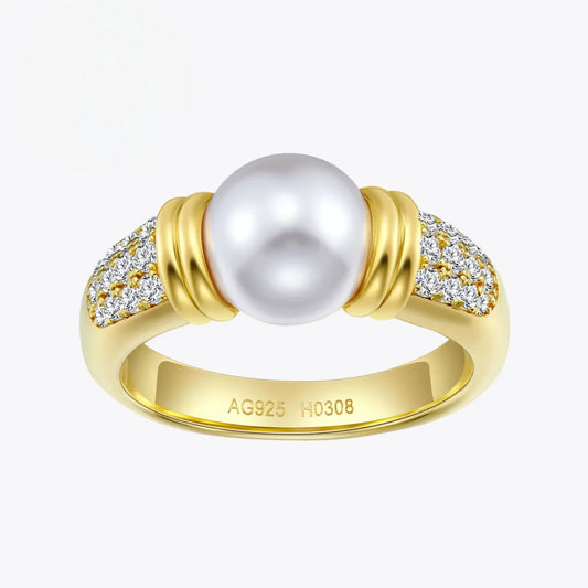 Bague "Pearl" en argent 925