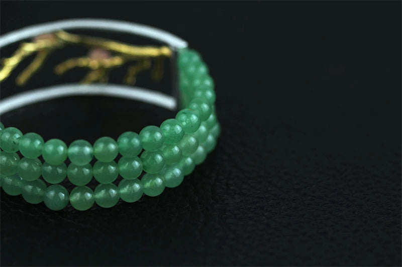 Bracelet chic "Mon Aventurine" en Argent 925