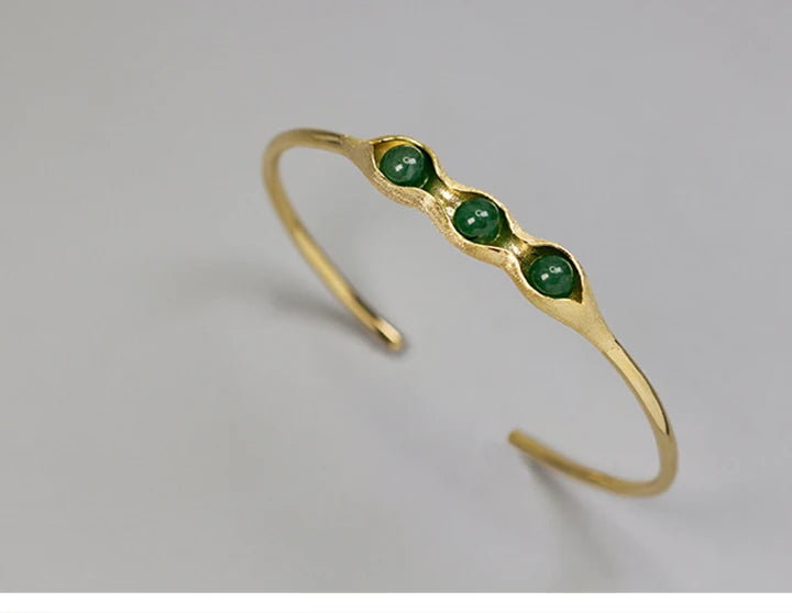 Bracelet "Pois" assorti d'Aventurine