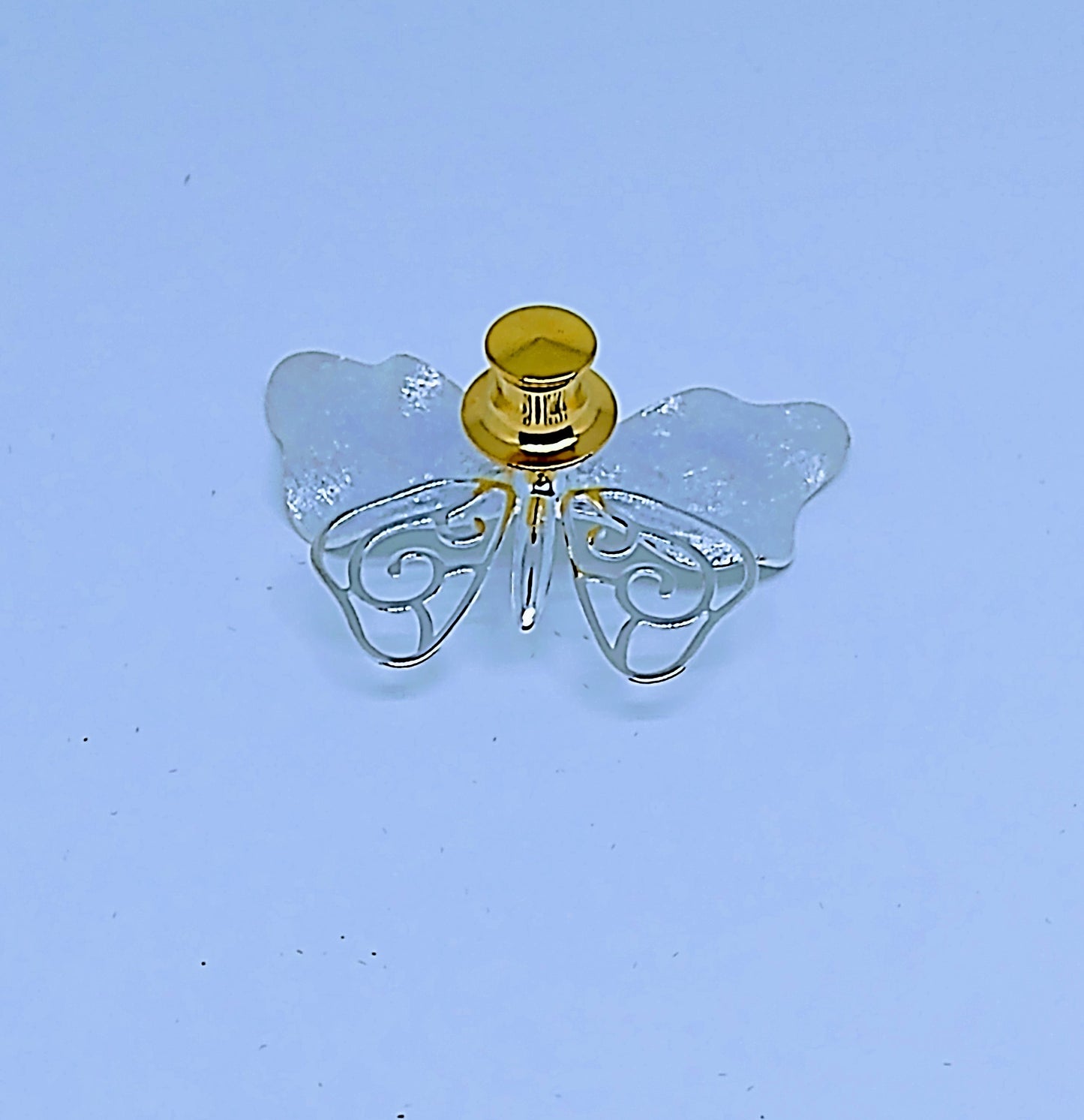 Broche "Papillon" en Argent Sterling