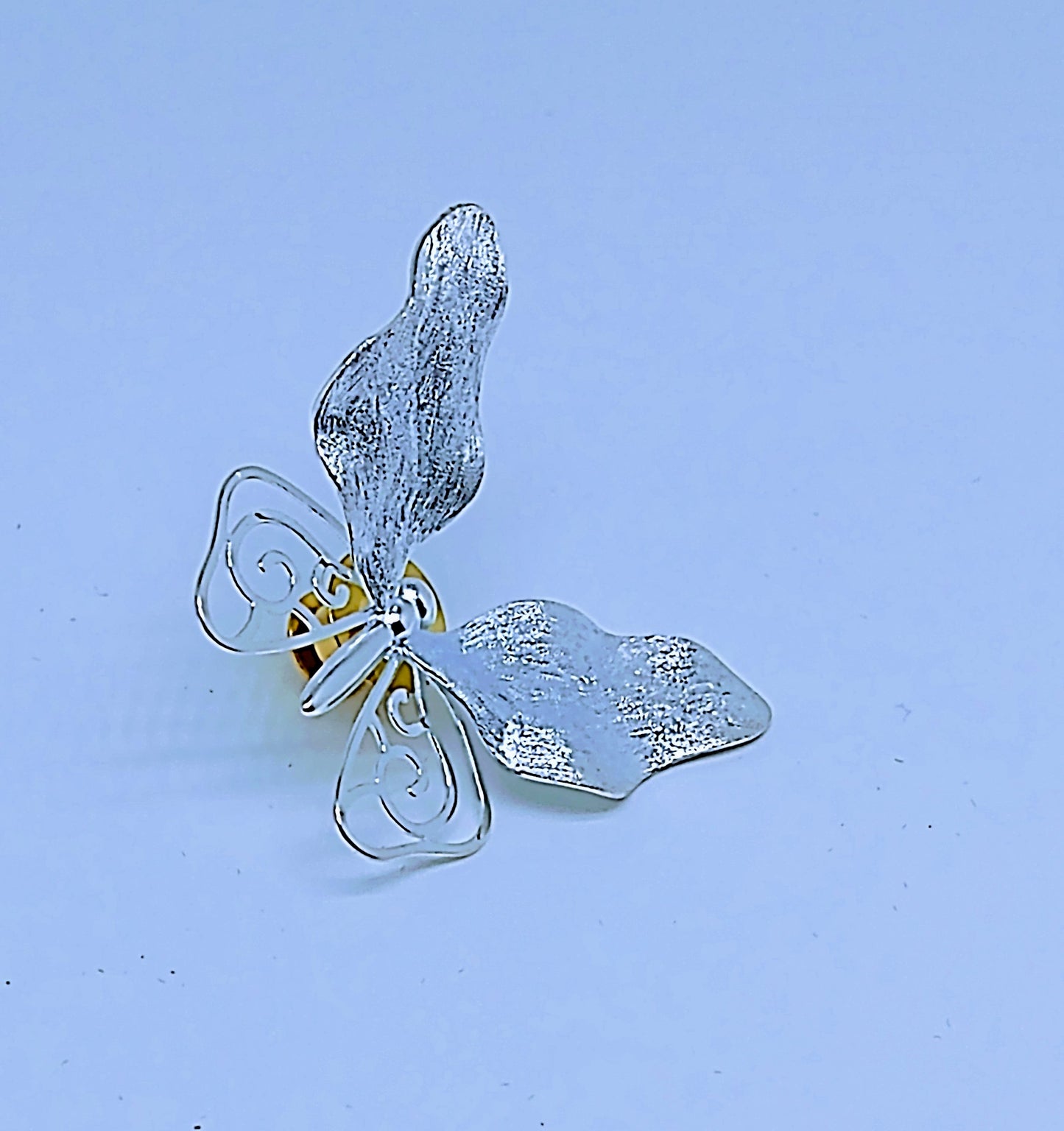 Broche "Papillon" en Argent Sterling