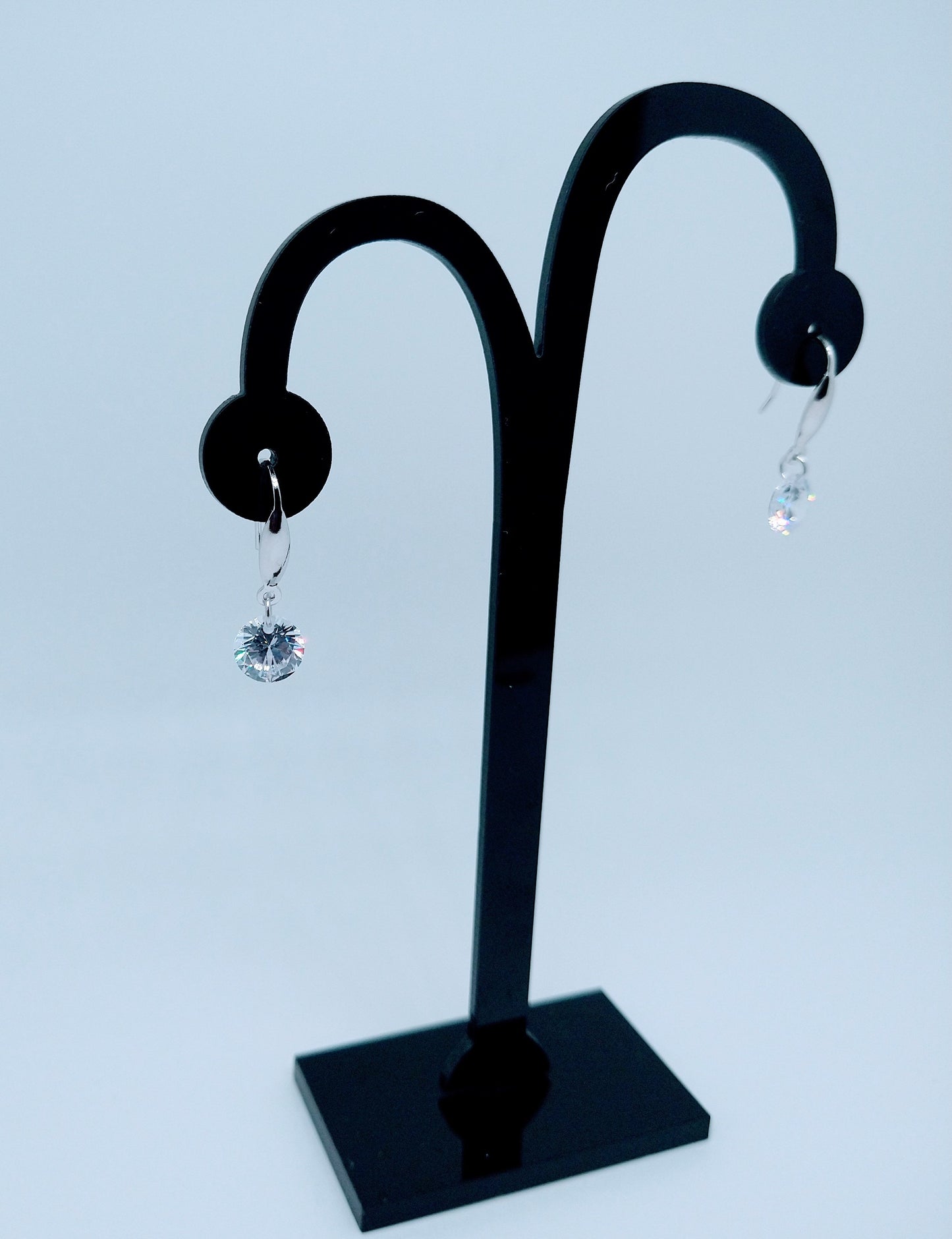 Boucles d'oreilles en Argent Sterling assorties de Zircon