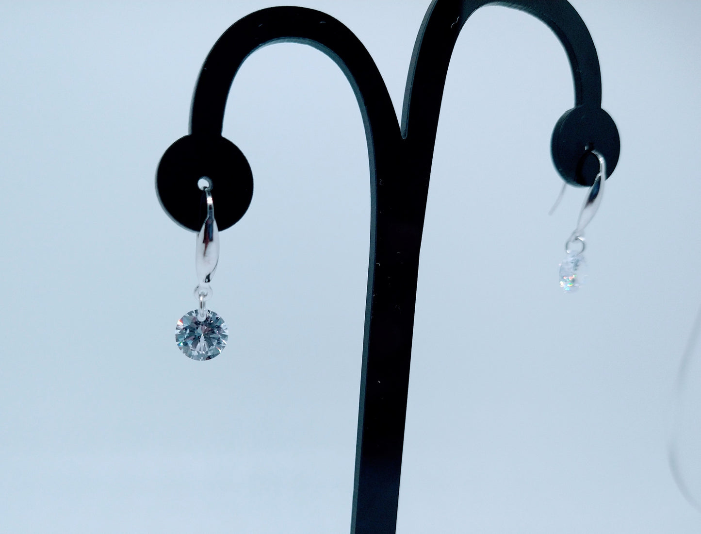 Boucles d'oreilles en Argent Sterling assorties de Zircon