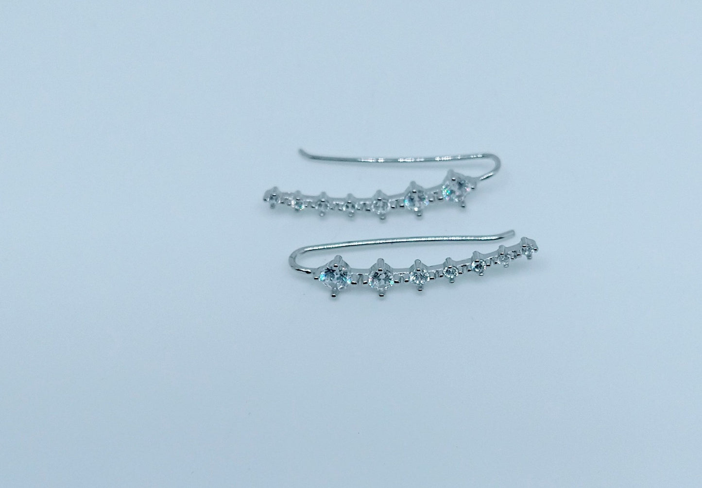 Boucles d'oreilles en argent sterling assorties de zircones