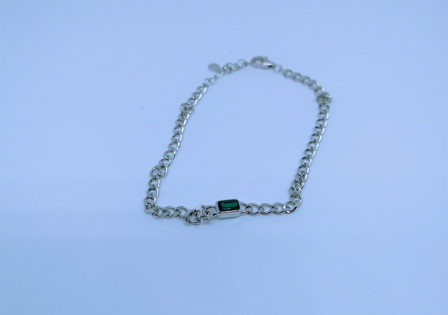 Bracelet maille "Dora" en argent sterling plaqué or