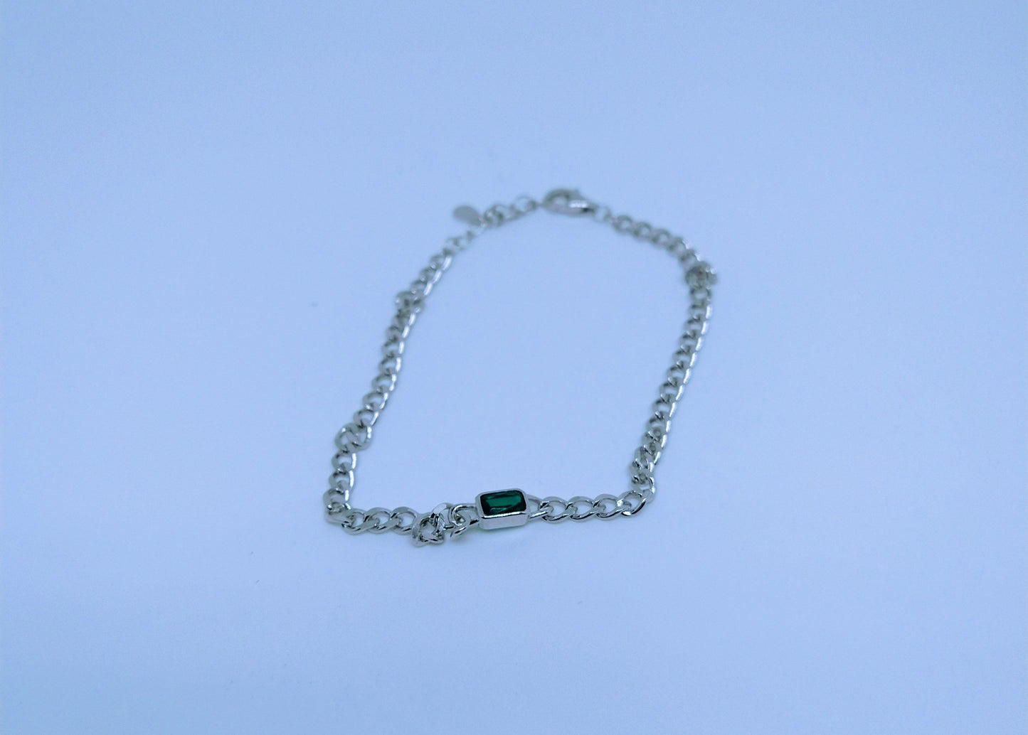 Bracelet maille "Dora" en argent sterling plaqué or