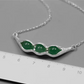 Parure de bijoux  "Pois" en argent Sterling et Aventurine